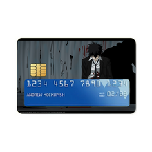 Load image into Gallery viewer, Shinya Kogami dead Credit Card Skins (4-in-1 Pack)