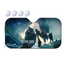 Load image into Gallery viewer, Shinya Kogami smoking Car Sunshade
