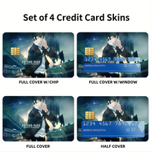 Load image into Gallery viewer, Shinya Kogami smoking Credit Card Skins (4-in-1 Pack)