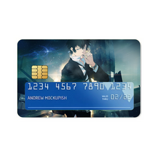 Load image into Gallery viewer, Shinya Kogami smoking Credit Card Skins (4-in-1 Pack)