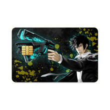 Load image into Gallery viewer, Shinya Kogami With His dominator Credit Card Skins (4-in-1 Pack)