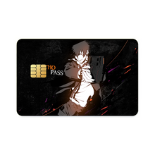 Load image into Gallery viewer, Shinya Kogami With His dominator Credit Card Skins (4-in-1 Pack)