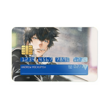 Load image into Gallery viewer, Shinya Kogami With His dominator Credit Card Skins (4-in-1 Pack)