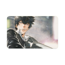 Load image into Gallery viewer, Shinya Kogami With His dominator Credit Card Skins (4-in-1 Pack)