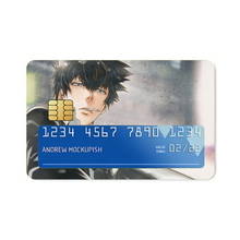 Load image into Gallery viewer, Shinya Kogami With His dominator Credit Card Skins (4-in-1 Pack)