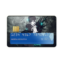 Load image into Gallery viewer, Shinya Kogami With His dominator Credit Card Skins (4-in-1 Pack)