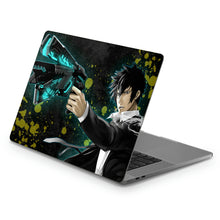 Load image into Gallery viewer, Shinya Kogami With His dominator  Macbook Skin