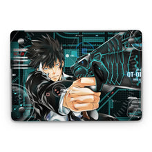 Load image into Gallery viewer, Shinya Kogami With his Dominator  Macbook Skin