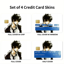 Load image into Gallery viewer, Shinya Kogams Serious Credit Card Skins (4-in-1 Pack)