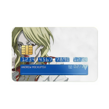 Load image into Gallery viewer, Shion Karanomori Face Credit Card Skins (4-in-1 Pack)