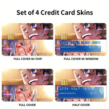 Load image into Gallery viewer, Shiro and Ganta Credit Card Skins (4-in-1 Pack)