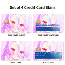 Load image into Gallery viewer, Shiro Credit Card Skins (4-in-1 Pack)