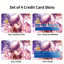 Load image into Gallery viewer, Shiro Credit Card Skins (4-in-1 Pack)