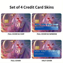 Load image into Gallery viewer, Shiro Credit Card Skins (4-in-1 Pack)