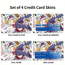 Load image into Gallery viewer, Shiro Credit Card Skins (4-in-1 Pack)