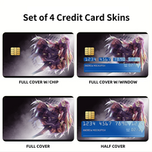 Load image into Gallery viewer, Shiro Credit Card Skins (4-in-1 Pack)