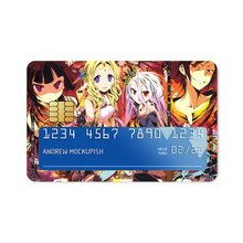 Load image into Gallery viewer, Shiro (No Game No Life) Credit Card Skins (4-in-1 Pack)