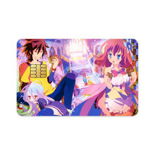 Load image into Gallery viewer, Shiro,Sora and Stephanie Credit Card Skins (4-in-1 Pack)