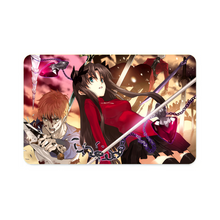 Load image into Gallery viewer, Shiroh and Rin ( Fate/Stay Night) Credit Card Skins (4-in-1 Pack)