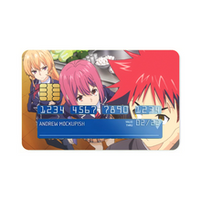 Load image into Gallery viewer, Shokugeki no Soma Erina Nakiri, Soma Yukihira and Hisako Arato Credit Card Skins (4-in-1 Pack)