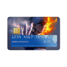 Load image into Gallery viewer, Shoto Todoroki Credit Card Skins (4-in-1 Pack)