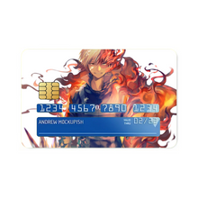 Load image into Gallery viewer, Shouto Todoroki (Boku no Hero Academia) Credit Card Skins (4-in-1 Pack)