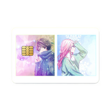 Load image into Gallery viewer, Shu Ouma, Inori Yuzuriha Credit Card Skins (4-in-1 Pack)