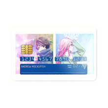 Load image into Gallery viewer, Shu Ouma, Inori Yuzuriha Credit Card Skins (4-in-1 Pack)