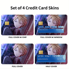 Load image into Gallery viewer, Shuusei Kagari Smile Credit Card Skins (4-in-1 Pack)