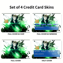 Load image into Gallery viewer, Shuusei Kagari Smirk Credit Card Skins (4-in-1 Pack)