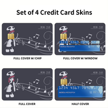 Load image into Gallery viewer, Simple Nonon Credit Card Skins (4-in-1 Pack)