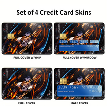 Load image into Gallery viewer, Solo Leveling Credit Card Skins (4-in-1 Pack)