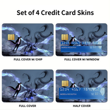 Load image into Gallery viewer, Solo Leveling Credit Card Skins (4-in-1 Pack)