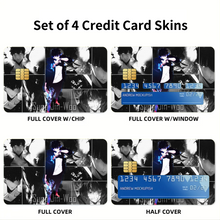 Load image into Gallery viewer, Solo Leveling Credit Card Skins (4-in-1 Pack)