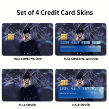 Load image into Gallery viewer, Solo Leveling Credit Card Skins (4-in-1 Pack)