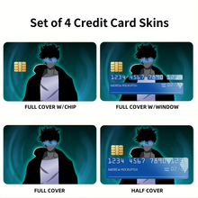 Load image into Gallery viewer, Solo Leveling Credit Card Skins (4-in-1 Pack)