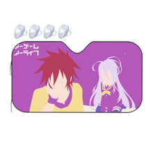 Load image into Gallery viewer, Sora and Shiro Car Sunshade