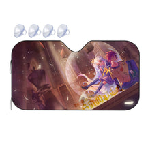 Load image into Gallery viewer, Sora and Shiro Car Sunshade