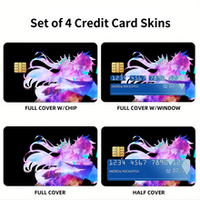 Load image into Gallery viewer, Sora and Shiro Credit Card Skins (4-in-1 Pack)