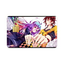 Load image into Gallery viewer, Sora and Shiro Credit Card Skins (4-in-1 Pack)