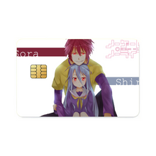 Load image into Gallery viewer, Sora and Shiro Credit Card Skins (4-in-1 Pack)