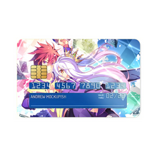 Load image into Gallery viewer, Sora and Shiro Credit Card Skins (4-in-1 Pack)