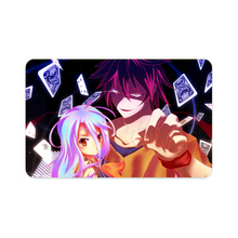 Load image into Gallery viewer, Sora and Shiro Credit Card Skins (4-in-1 Pack)