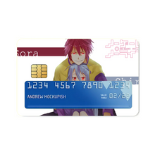 Load image into Gallery viewer, Sora and Shiro Credit Card Skins (4-in-1 Pack)