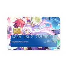 Load image into Gallery viewer, Sora and Shiro Credit Card Skins (4-in-1 Pack)