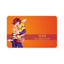 Load image into Gallery viewer, Sora (No Game No Life) Credit Card Skins (4-in-1 Pack)