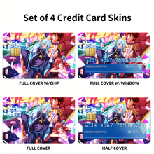Load image into Gallery viewer, Sora,Shiro and Stephanie Credit Card Skins (4-in-1 Pack)