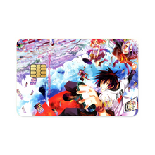 Load image into Gallery viewer, Sora,Shiro,Stephanie and Zell Credit Card Skins (4-in-1 Pack)