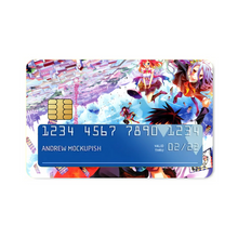 Load image into Gallery viewer, Sora,Shiro,Stephanie and Zell Credit Card Skins (4-in-1 Pack)