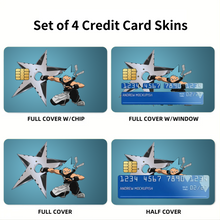 Load image into Gallery viewer, Soul Eater Credit Card Skins (4-in-1 Pack)